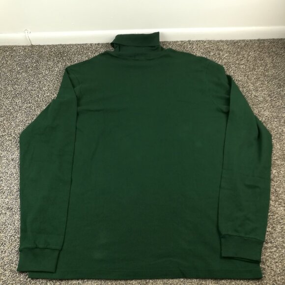 NWT Vintage Polo Golf Ralph Lauren Sweater Turtleneck Ribbed Mens 2XL *Flaws - Picture 4 of 12